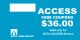 ACCESS FARE COUPONS